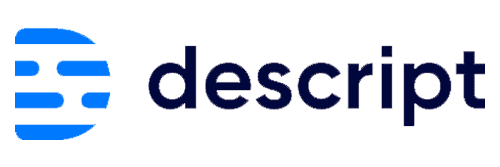 recommended-software-logos-descript Descript transcription podcasting software logo